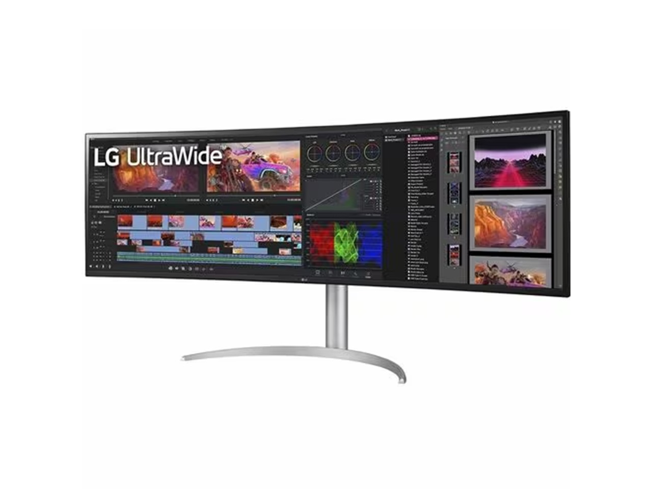 UltraWide 49WQ95C-W Widescreen LCD Monitor